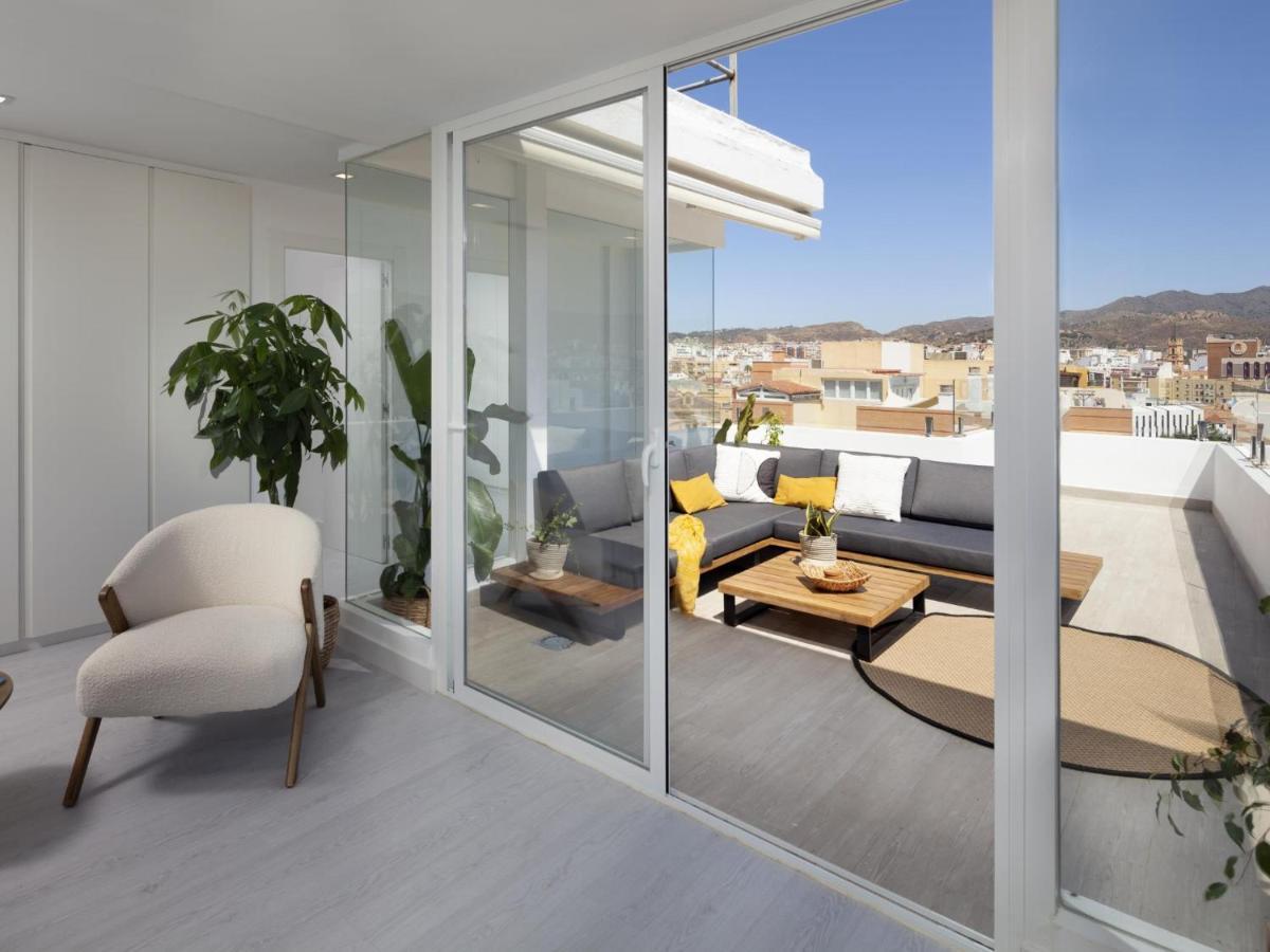 Inmalaga Penthouse Atarazanas Apartment Bagian luar foto