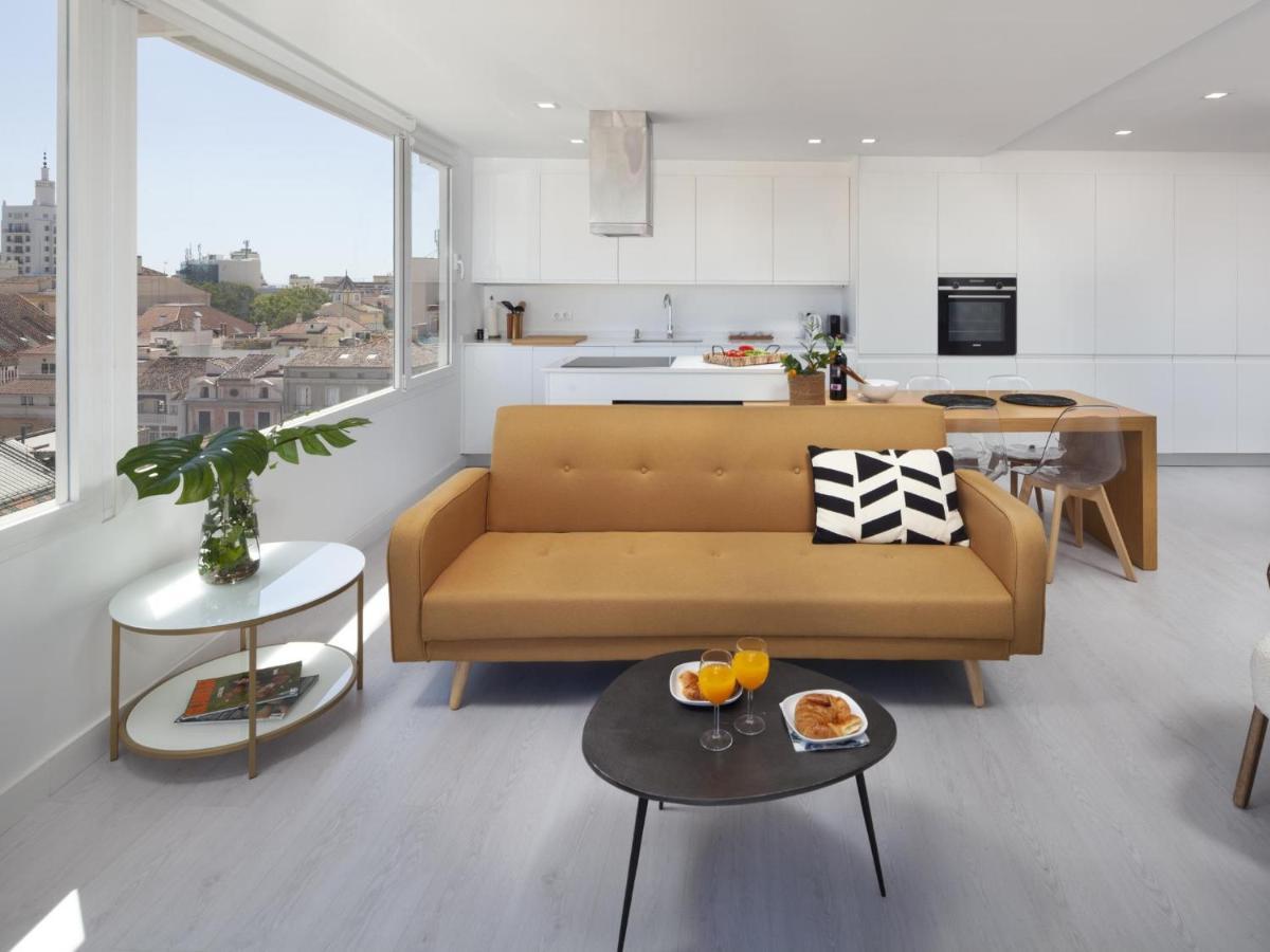 Inmalaga Penthouse Atarazanas Apartment Bagian luar foto