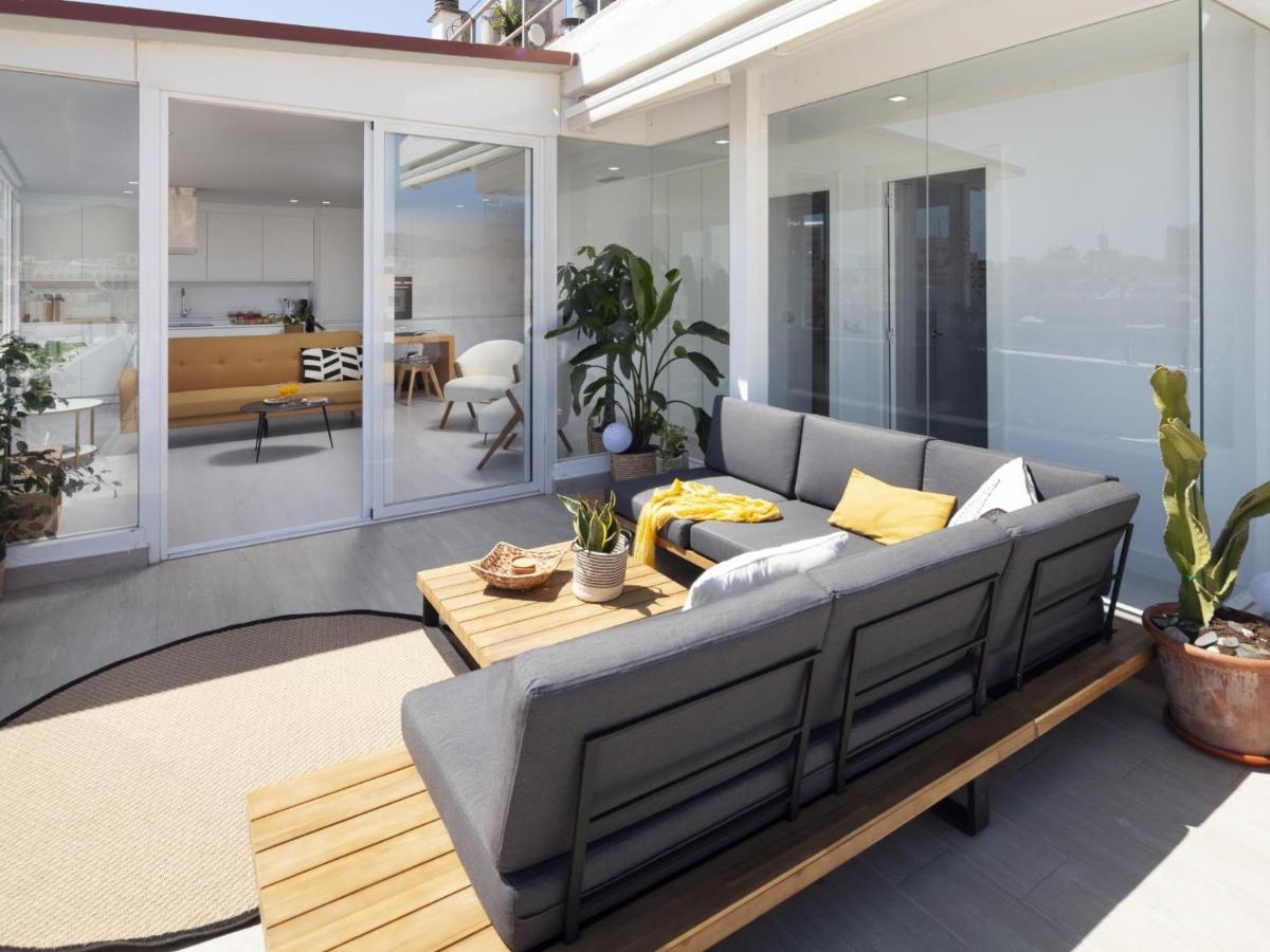 Inmalaga Penthouse Atarazanas Apartment Bagian luar foto