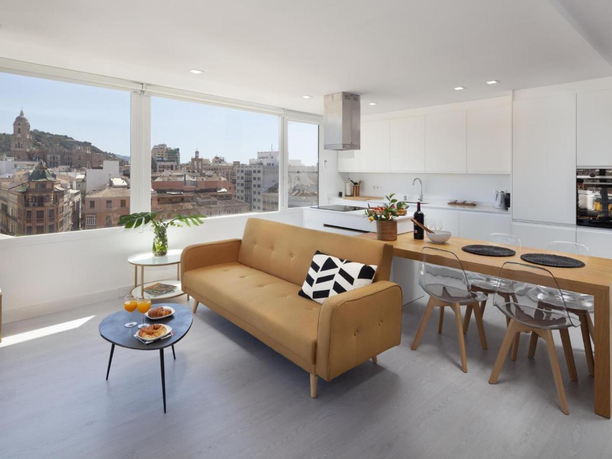 Inmalaga Penthouse Atarazanas Apartment Bagian luar foto
